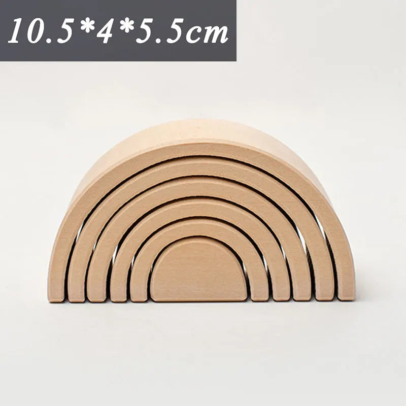 Mini Rainbow Stacking