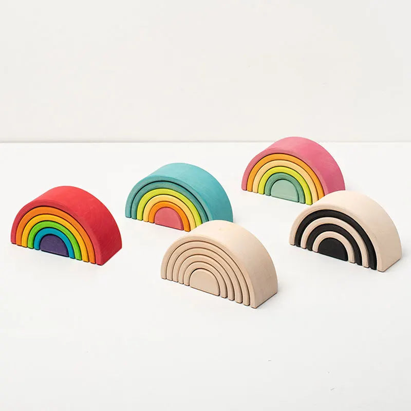 Mini Rainbow Stacking
