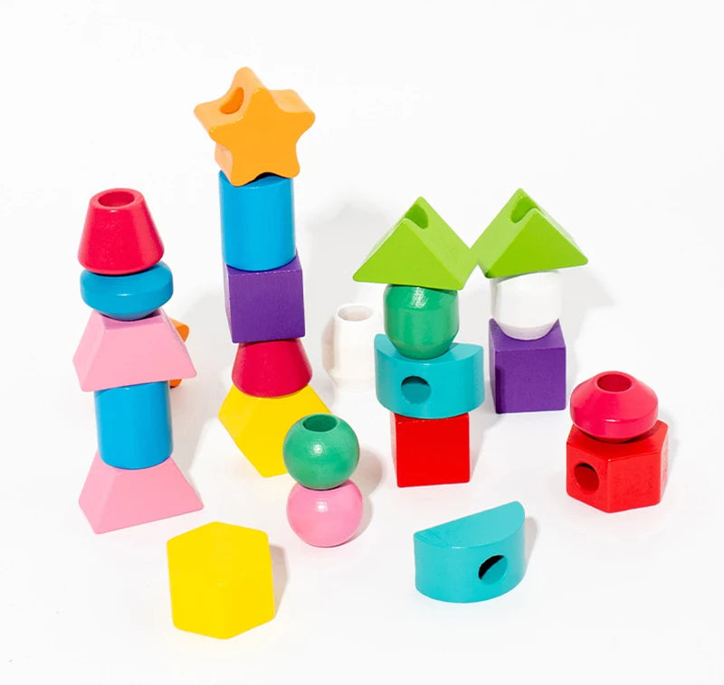 Wooden Montessori Beads Toys