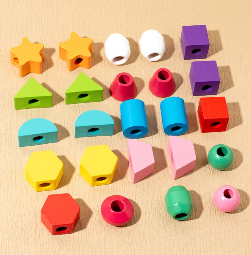 Wooden Montessori Beads Toys