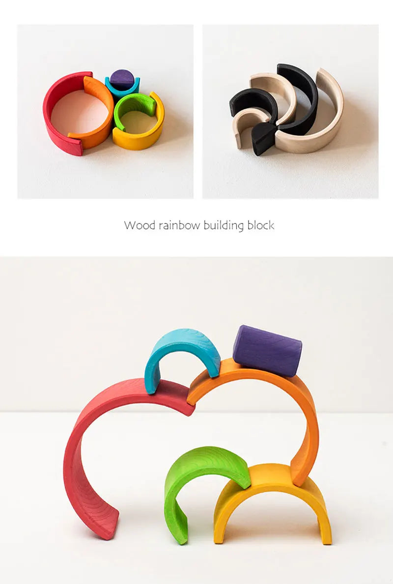 Mini Rainbow Stacking