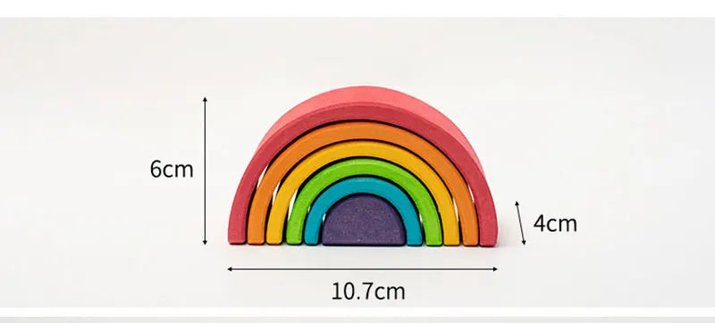 Mini Rainbow Stacking