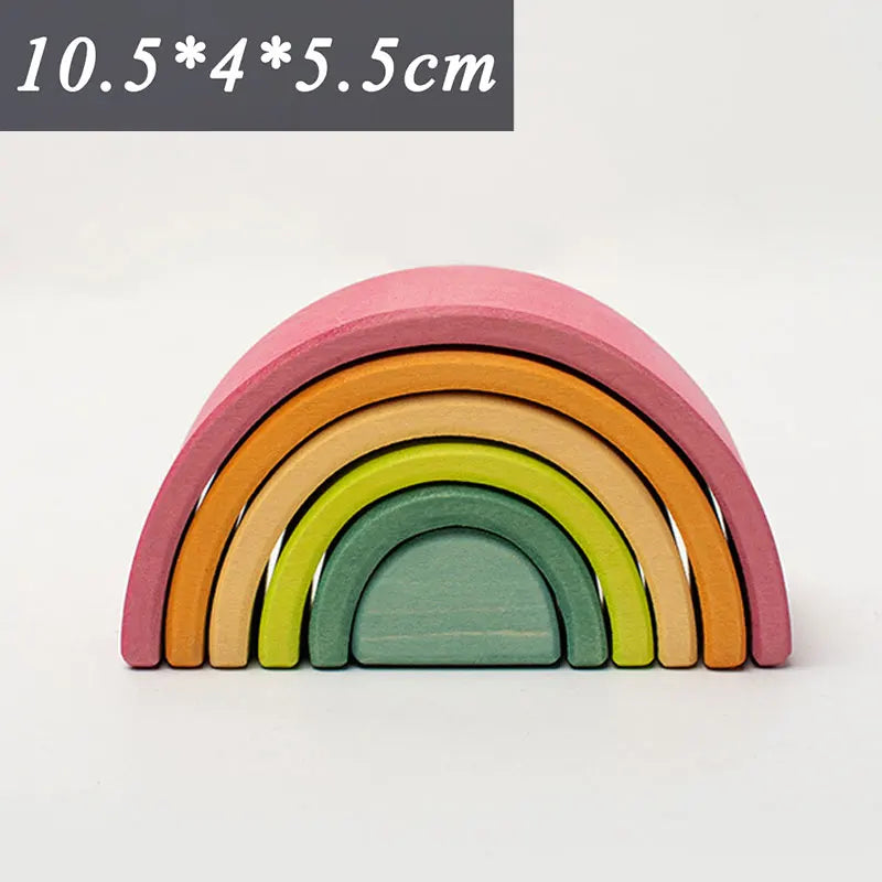 Mini Rainbow Stacking