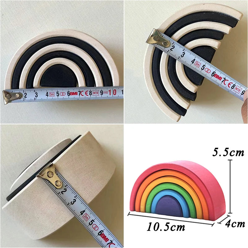 Mini Rainbow Stacking