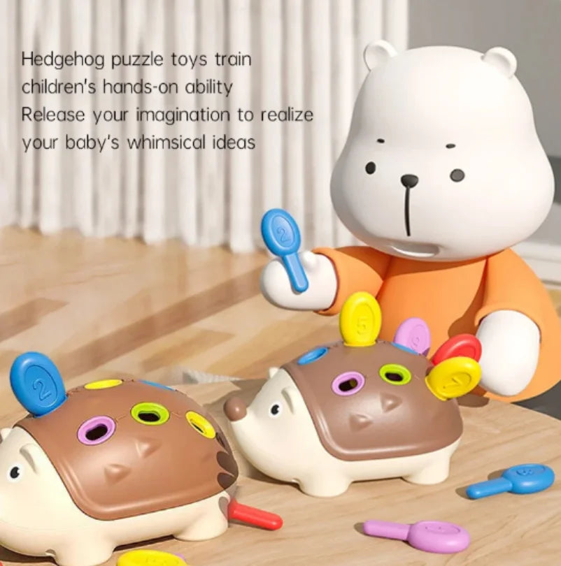 Hedgehog Montessori Sensory Toys
