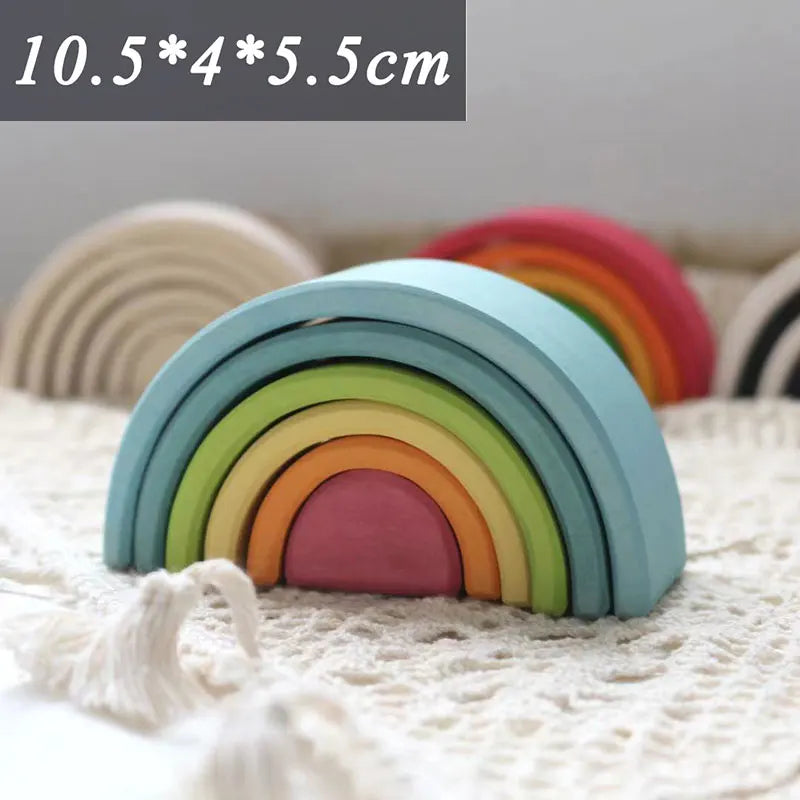 Mini Rainbow Stacking
