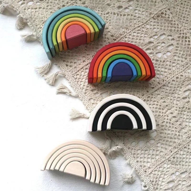 Mini Rainbow Stacking