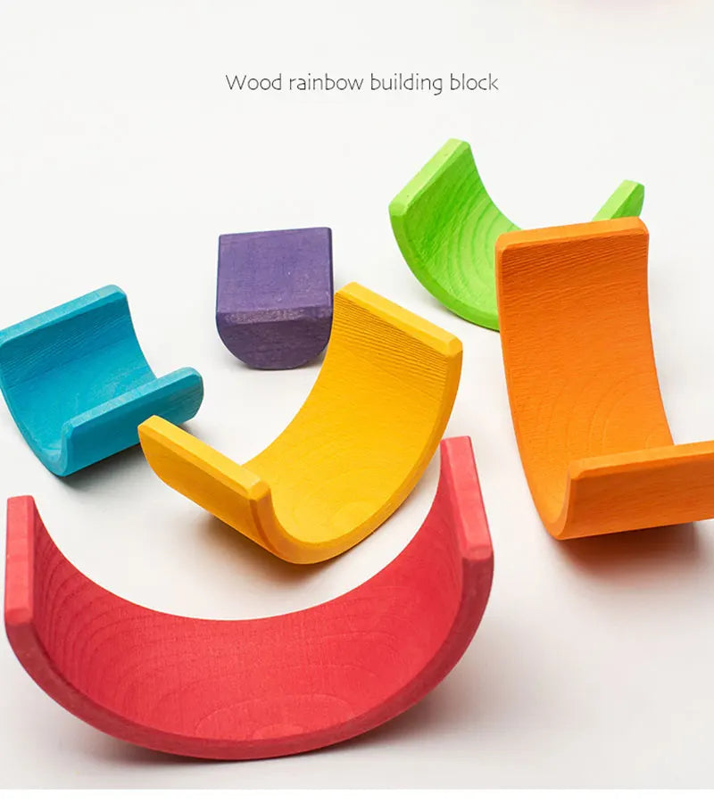 Mini Rainbow Stacking