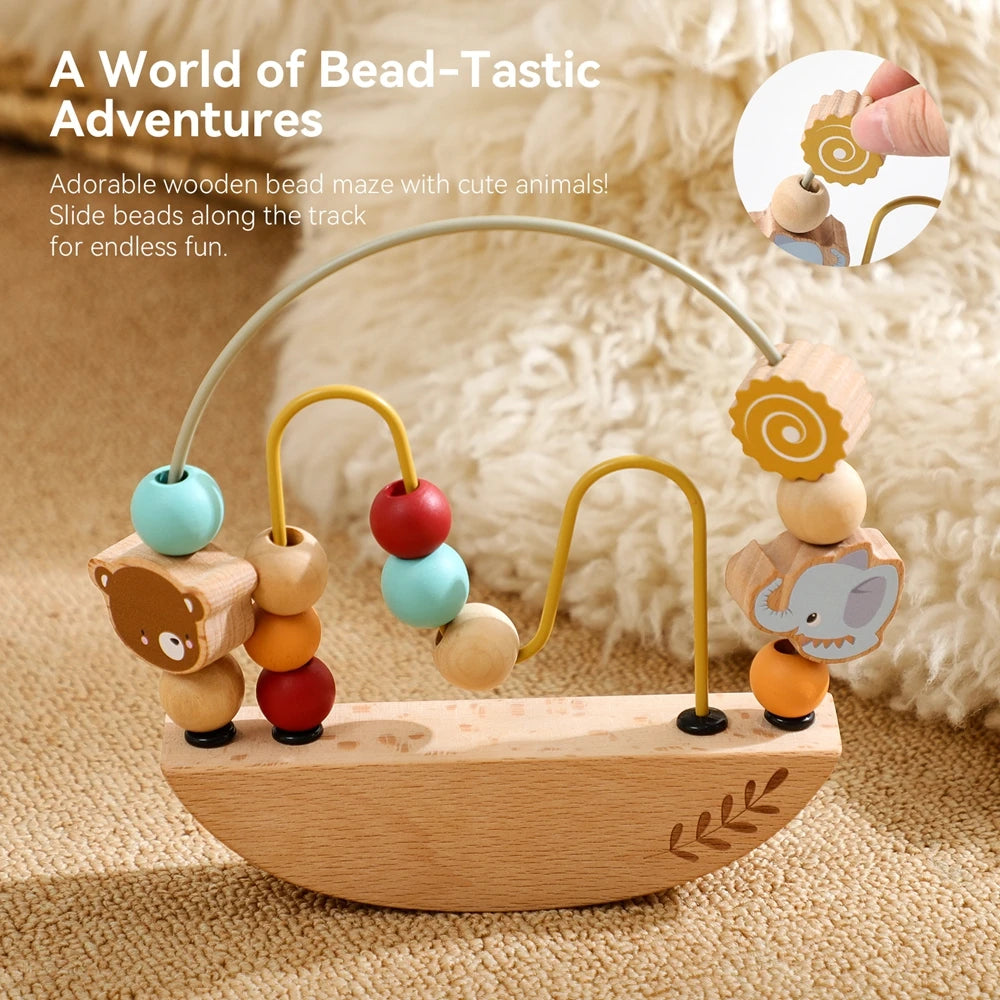 Cartoon Animal Bead Playset