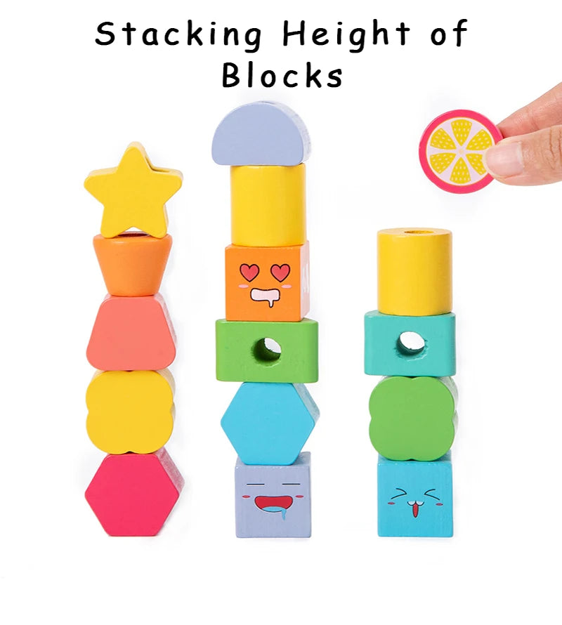 Wooden Montessori Beads Toys